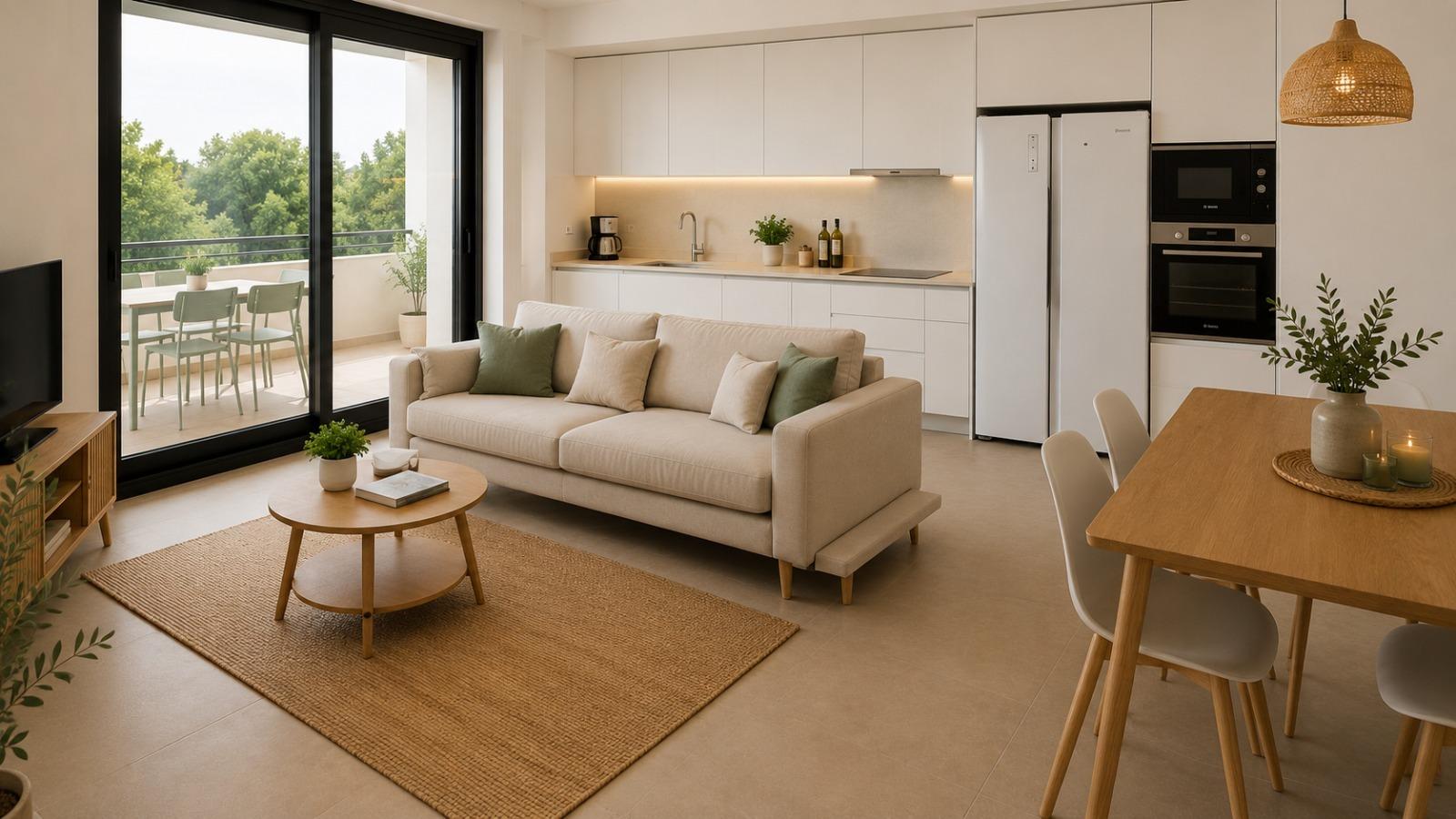 Piso nuevo en Torremolinos con vistas al mar – 3 dormitorios