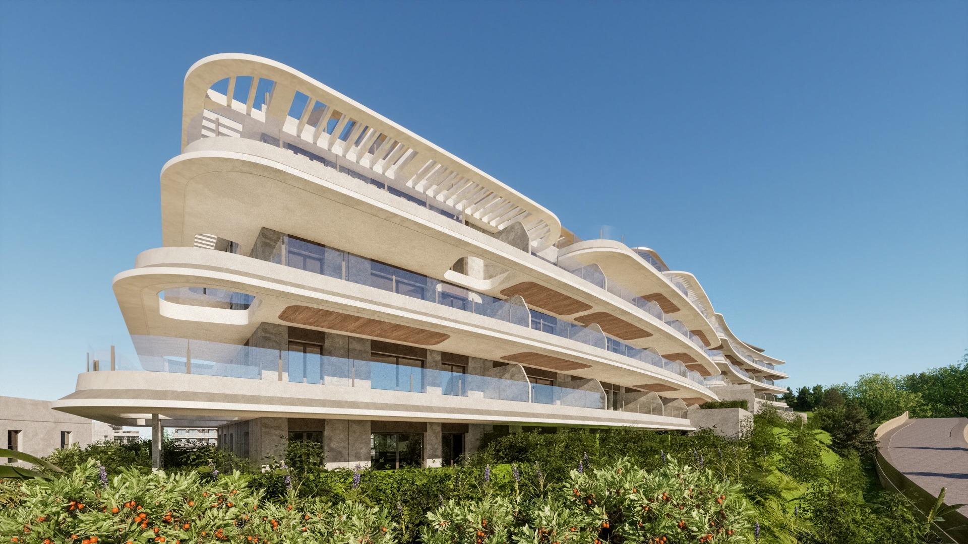 Ático de lujo en Mijas con terraza de 80m² – The Kove